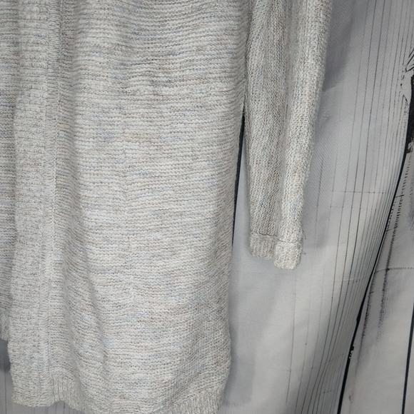 Pure Jill Open Front Cozy Long Cardigan Sweater - Picture 2 of 14